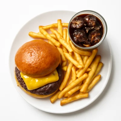 Cheeseburger Menü