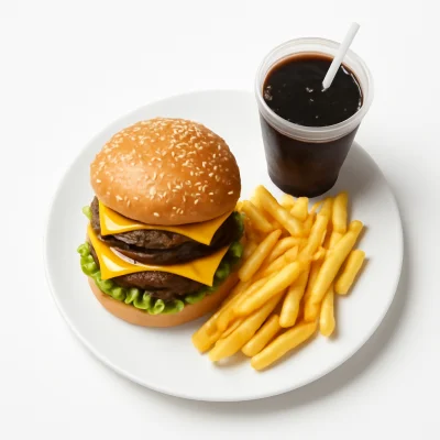Doppel-Burger Menü