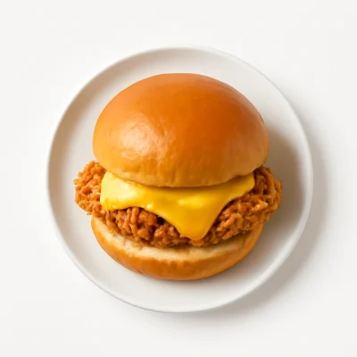 Crispy Chicken Cheese Burger