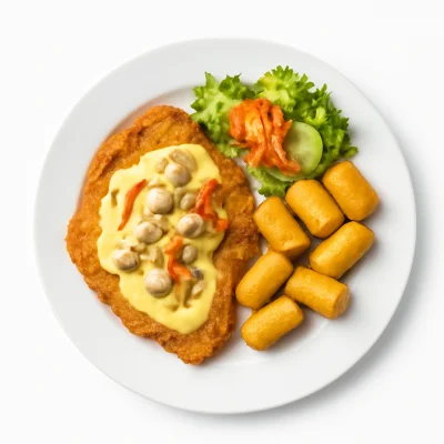 Schnitzel Hollandaise
