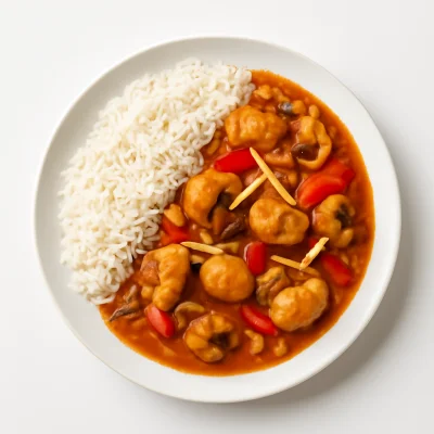 Chicken Madras (scharf)