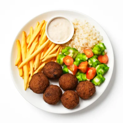 Falafel-Teller