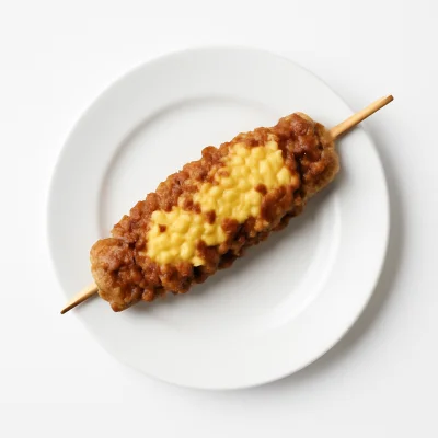 Drehspieß überbacken