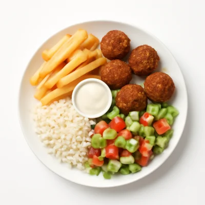 Falafel-Teller