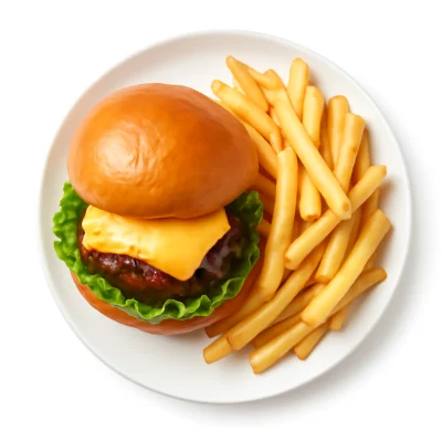Cheeseburger Menü