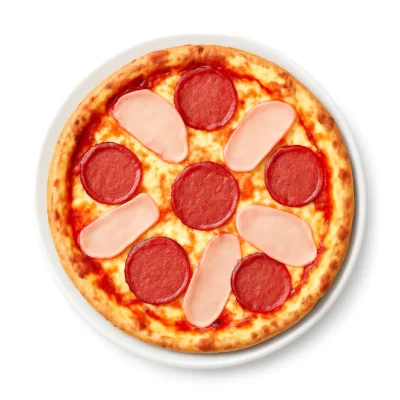 Pizza des Hauses
