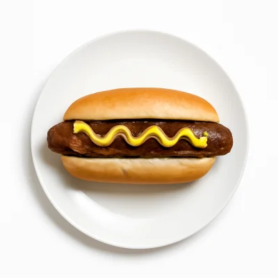 Bratwurst mit Brötchen
