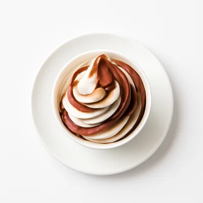Softeis mit Nutella