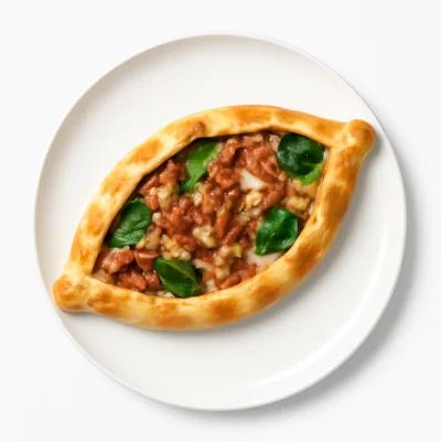 Gyros-Spinat Pide