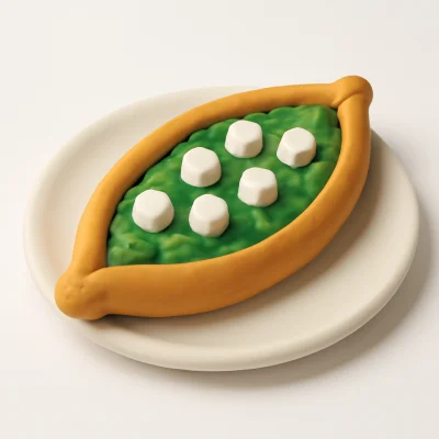 Pide Spinat + Hirtenkäse