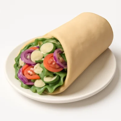 Vegetarischer Dürum