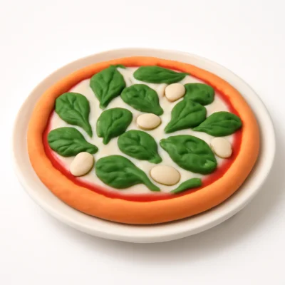 Pizza Spinat