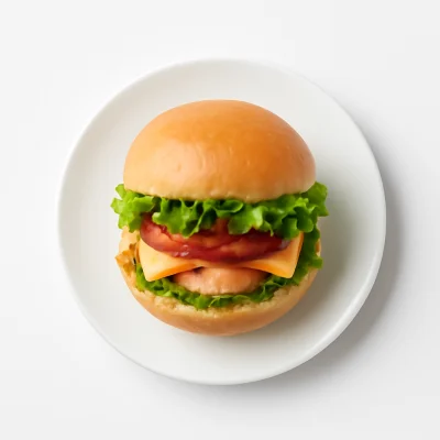 Mini Chicken Cheeseburger