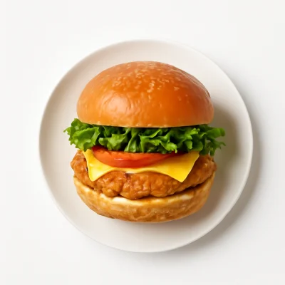 XXL Chicken Cheeseburger