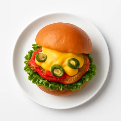 Miami Chicken Cheeseburger