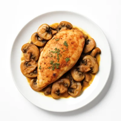 Hähnchen Champignon Filet