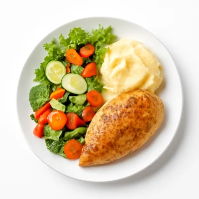 Hähnchen Gemüse Filet