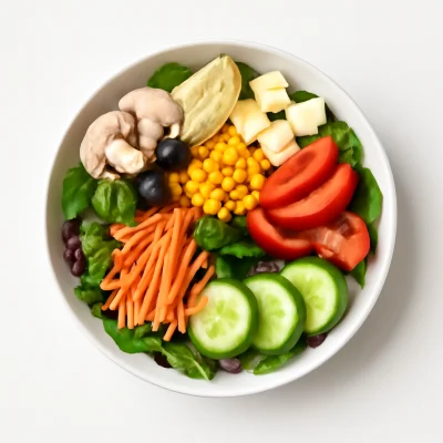 Vegetarischer Salat