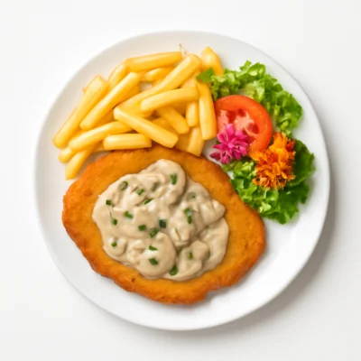 Champignon Schnitzel
