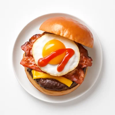 Bacon and Egg Buger