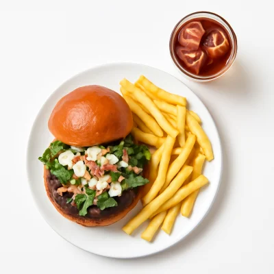 Veggie Burger Menü
