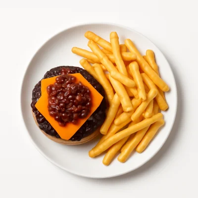 Bacon jam Smash Burger Menü