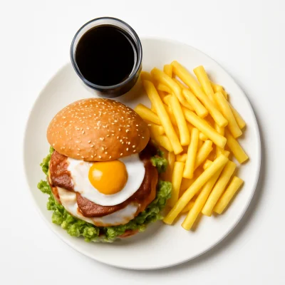 Oriental Burger Menü