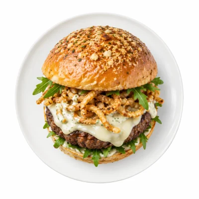 Parmesan Garlic Burger