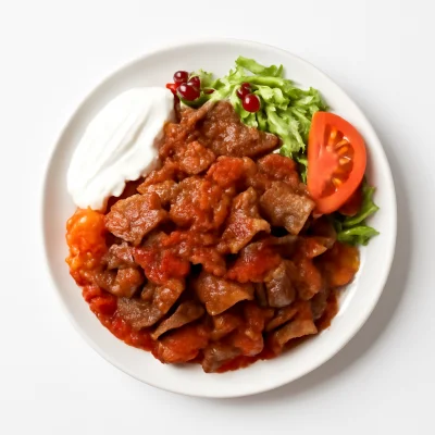 Drehspieß Iskender vom Kalb