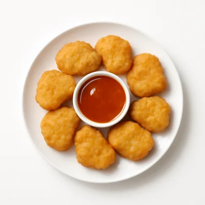 Chicken Nuggets, Süß-Sauer Dip