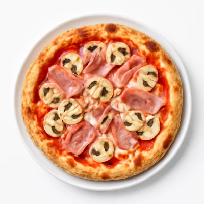 Pizza Funghi Prosciutto