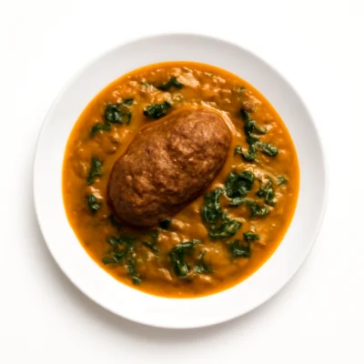 Malhai Kofta mit Spinat