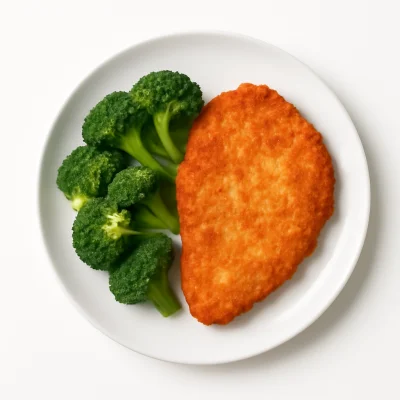 Schnitzel Broccoli
