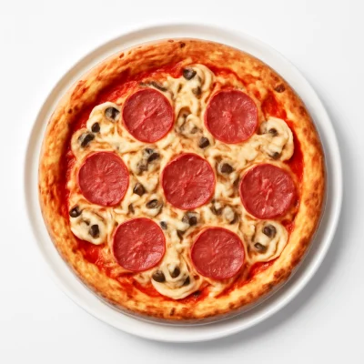 Pizza Funghi Salami