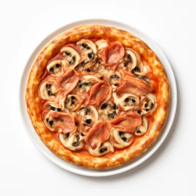 Pizza Funghi Prosciutto