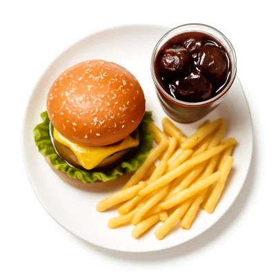 Cheeseburger Menü