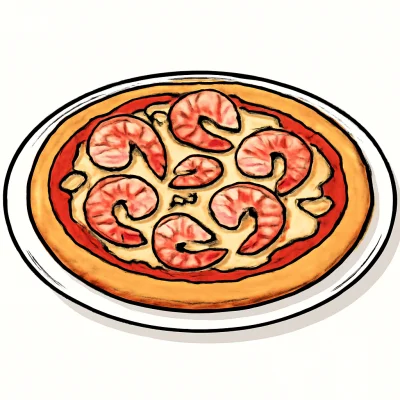 Pizza Gambas