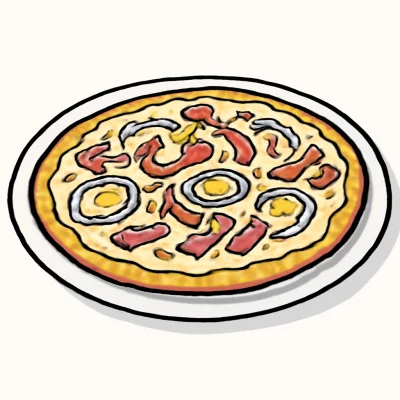 Pizza Flammkuchen