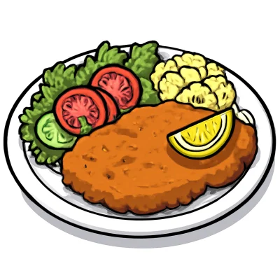 Schnitzel Wiener Art (Schwein)
