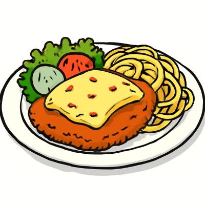 Schnitzel überbacken (Schwein)