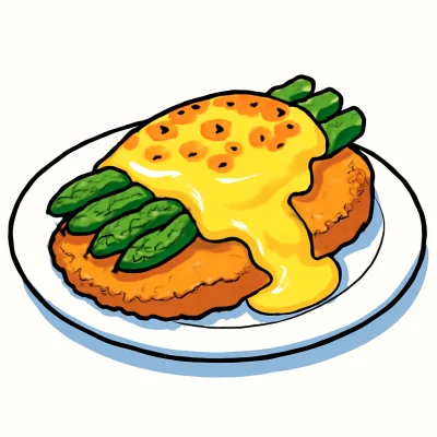 Spargelschnitzel (Schwein)