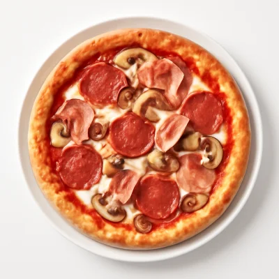 Prosciutto, Funghi e Salami