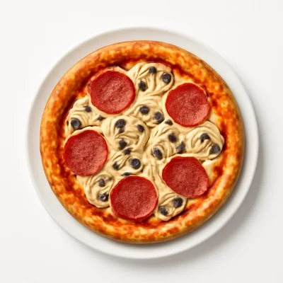 Pizza Funghi Salami