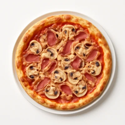 Pizza Funghi Prosciutto