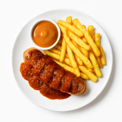 Rinder Currywurst
