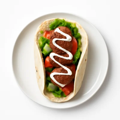 Falafel im Brot