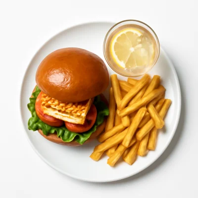 Halloumi Burger Menü
