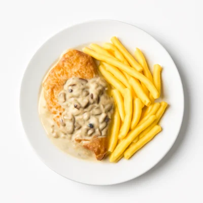 Kotopoulo Champignon-Rahmsoße