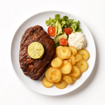 Rumpsteak mit Kräuterbutter