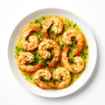 Garides mit Knoblauch-Kräuterbutter
